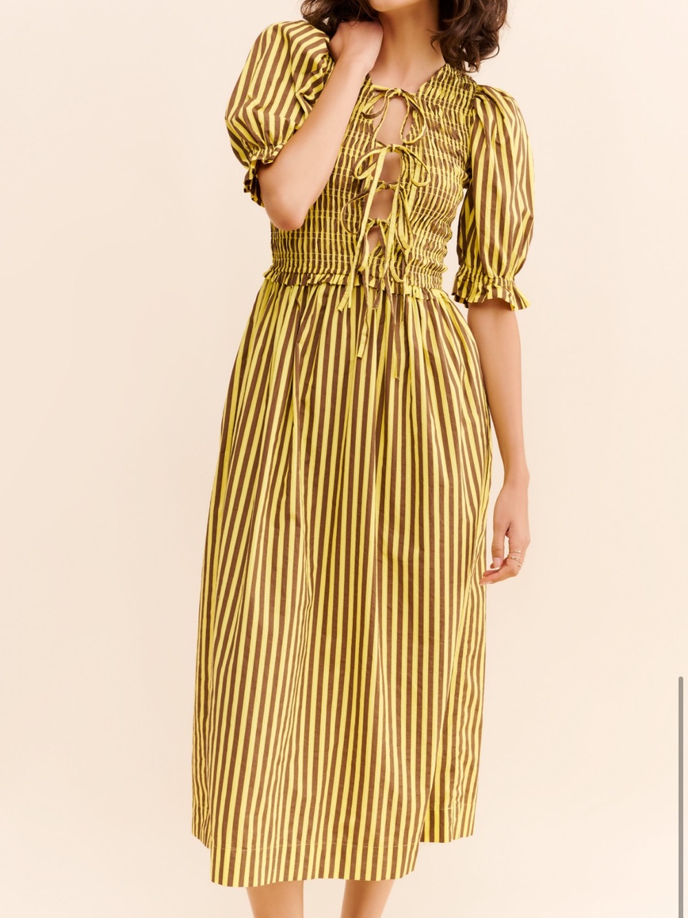 Damson Madder Bluebelle Reversible Midi Dress